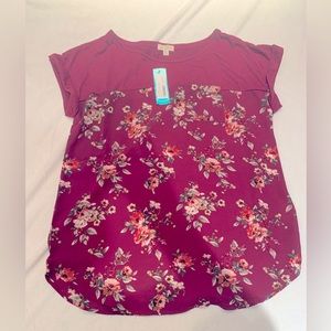 Mason and Belle kinglake mixed material top